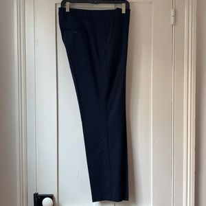 Vince navy blue trousers